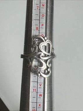 James Avery Heart Scroll Filigree Ring